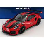 AUTOART 1/18 PORSCHE 911-2 GT2 RS WEISSACH PACKAGE 2019 RED 78173