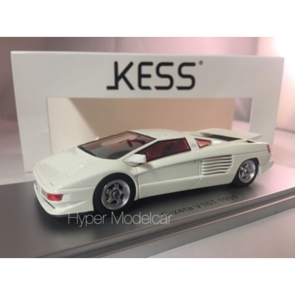 KESS MODEL 1/43 Cizeta V16T 6,4 16cil 64v 1991 White Art. KE43048001
