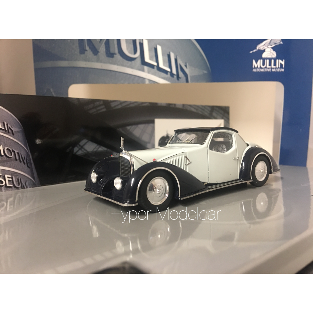 MINICHAMPS 1/43 VOISIN C27 AEROSPORT COUPÈ 1934 GREY ART. 437119120
