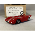 BV MODEL 1/43 FIAT ABARTH BC SPIDER "MILLINO" 1970 RED