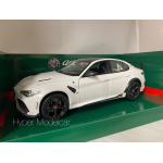 BURAGO 1/18 ALFA ROMEO GIULIA GTAM 2020 WHITE BU01448