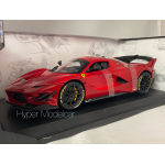 BURAGO 1/18 FERRARI FXX-K EVO HYBRID 6.3 V12 2018 RED MET BU16012CAR2