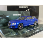 MINICHAMPS 1/43 BENTLEY CONTINENTAL GT V8 2011 BLUE MET. ART.436139982