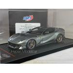 BBR MODELS 1/43 FERRARI 812 COMPETIZIONE 2021 GREY-SILVER STRIPES BBRC259A1