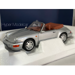 NOREV 1/18 PORSCHE 911 964 CARRERA 2 CABRIOLET 1990 SILVER ART.187330