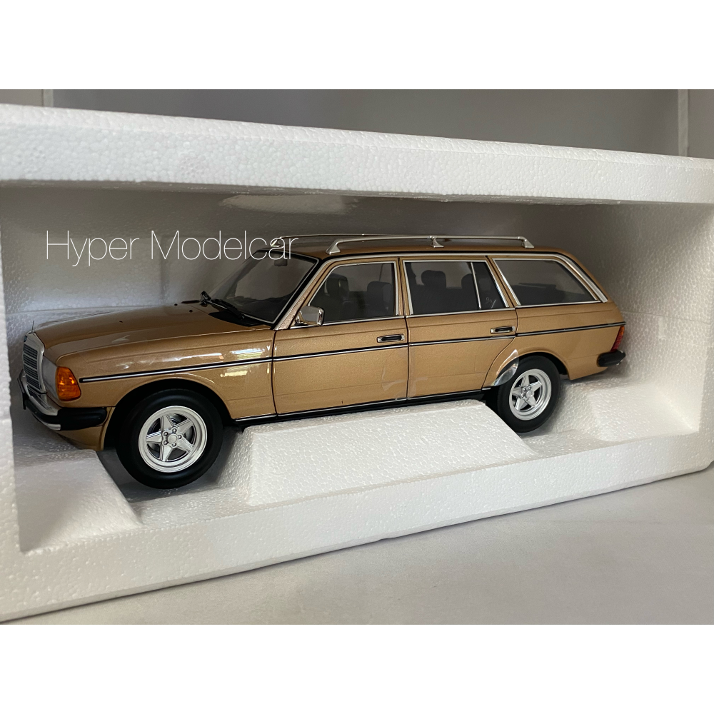 NOREV 1/18 MERCEDES BENZ E-CLASS 200T W123 1982 GOLD MET Art.183739