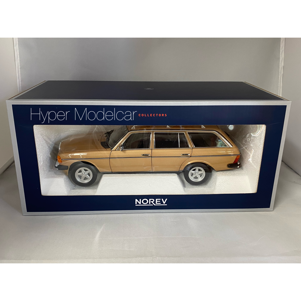 NOREV 1/18 MERCEDES BENZ E-CLASS 200T W123 1982 GOLD MET Art.183739