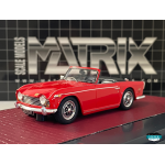 MATRIX SCALE MODELS 1/43 TRIUMPH TR5 PI 1967 RED ART.MX41902-041