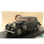 ESVAL 1/43 MERCEDES 290 W18 D  PASSO CORTO CABRIOLET 1933 BLACK EMEU43043D