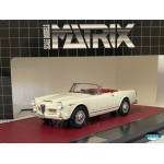 MATRIX SCALE MODELS 1/43 ALFA ROMEO 2600 CABRIOLET OPEN 1962 WHITE  MX40102-151