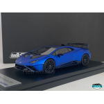 LOOKSMART 1/43 LAMBORGHINI HURACAN STO LP640-2 2021 BLU AEGEUS ART.LS523SA