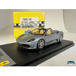 BBR Model 1/43 FERRARI F430 SPYDER 2005 TITANIUM GREY ART. BBR171D