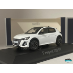 NOREV 1/43 PEUGEOT 208 GT 2024 WHITE  ART. 472841