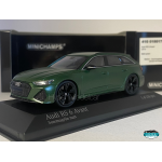 MINICHAMPS 1/43 AUDI RS6 AVANT 2019 MATT GREEN ART.410018017