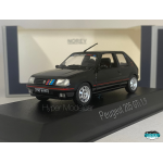 NOREV 1/43 PEUGEOT 205 GTI 1992 BLACK WITH PTS DEC ART. 471734