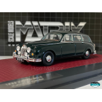MATRIX SCALE MODELS 1/43 JAGUAR MKII COUNTRY ESTATE 1963 GREEN MX41001-112