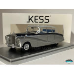 KESS MODEL 1/43 ROLLS ROYCE SILVER WRAITH PERSPEX TOP 1956 SILVER/BLUE KE43049052
