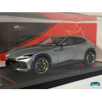 BBR Model 1/43 FERRARI PUROSANGUE PANORAMIC 2022 TITANIUM GREY BBRC283A