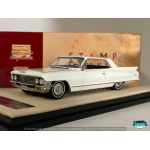 STAMP-MODELS 1/43 CADILLAC COUPÈ DEVILLE 1962 OLYMPIC WHITE STM62602