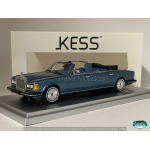 KESS MODEL 1/43 ROLLS ROYCE SILVER SPUR LANDAULETTE OPEN 1987 BLUE KE43049030