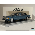 KESS MODEL 1/43 ROLLS ROYCE SILVER SPUR LANDAULETTE CLOSED 1987 BLUE KE43049031