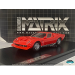 MATRIX SCALE MODELS 1/43 LAMBORGHINI MIURA P400S MILLECHIODI 1969 RED MX51207-012