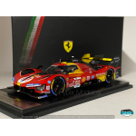 LOOKSMART 1/43 FERRARI 499P 3.0L TURBO V6 #51 3RD  LE MANS 2024 LSLM183