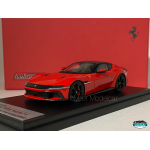 LOOKSMART 1/43 FERRARI 12 CILINDRI V12 830CV 2024 ROSSO SCUDERIA LS553F