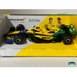 BURAGO 1/43 MCLAREN F1 MCL37 #4 4TH MONACO GP 2024 ART.18-38214NS