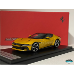 LOOKSMART 1/43 FERRARI 12 CILINDRI V12 830CV 2024 GIALLO MONTECARLO LS553E