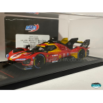 BBR 1/43 FERRARI 499P 3.0L TURBO V6 AF CORSE #50 WINNER 24H LE MANS 2024 BBRC304A