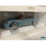 NOREV 1/18 PORSCHE 911 (992) S/T COUPE 2023 LIGHT BLUE 187470