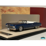 STAMP-MODELS 1/43 CHEVROLET CAPRICE CONVERTIBILE OPEN 1973 DARK BLUE STM731001