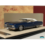 STAMP-MODELS 1/43 CHEVROLET CAPRICE CONVERTIBILE CLOSED 1973 DARK BLUE STM731002