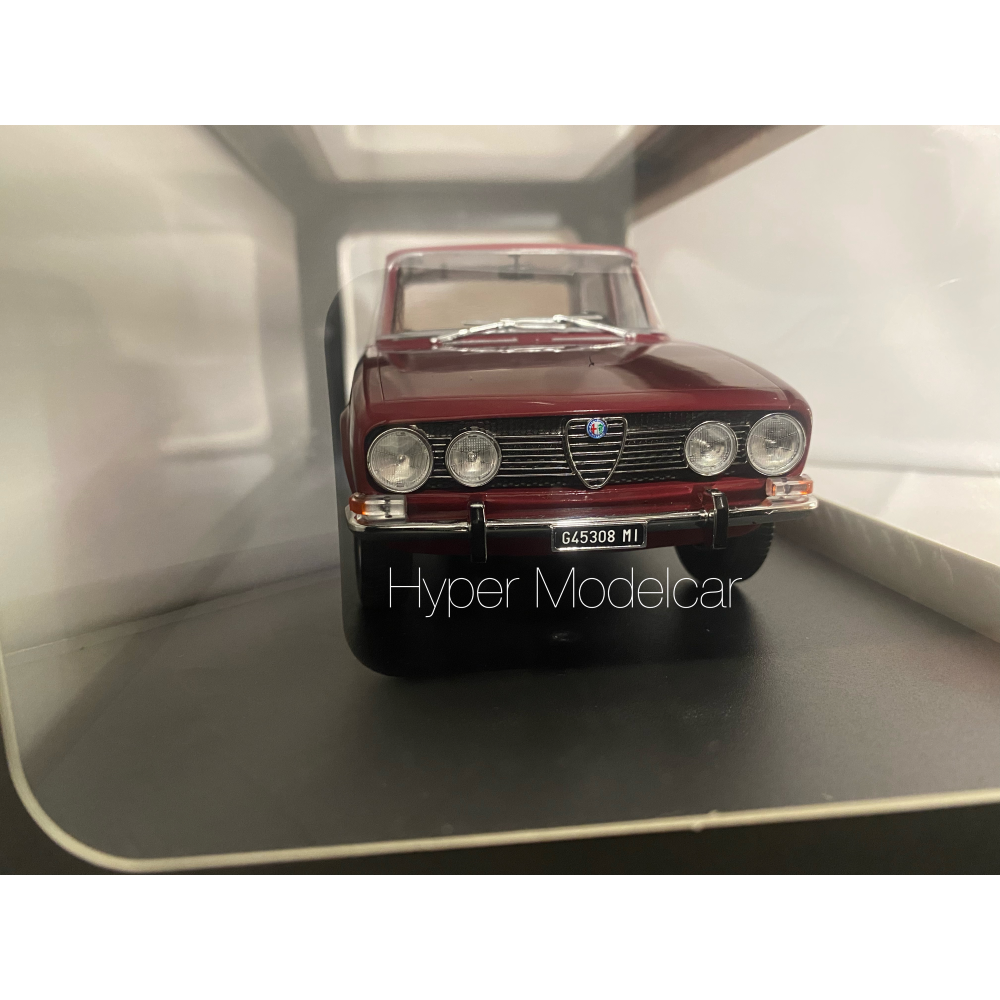 MITICA 1/18 ALFA ROMEO 1750 BERLINA 2-SERIES 1969 PRUGNA ART. MITICA200001-D