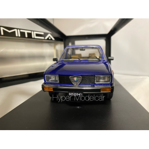 MITICA 1/18 ALFA ROMEO ALFETTA BERLINA 2000L 1978 BLUE MITICA200014-D