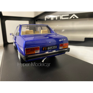 MITICA 1/18 ALFA ROMEO ALFETTA BERLINA 2000L 1978 BLUE MITICA200014-D
