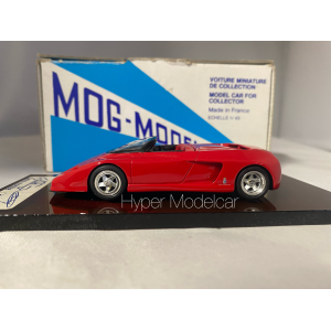 MOG-MODELS 1/43 FERRARI MYTHOS PININFARINA 1989 RED REF. 25