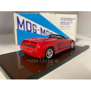 MOG-MODELS 1/43 FERRARI MYTHOS PININFARINA 1989 RED REF. 25