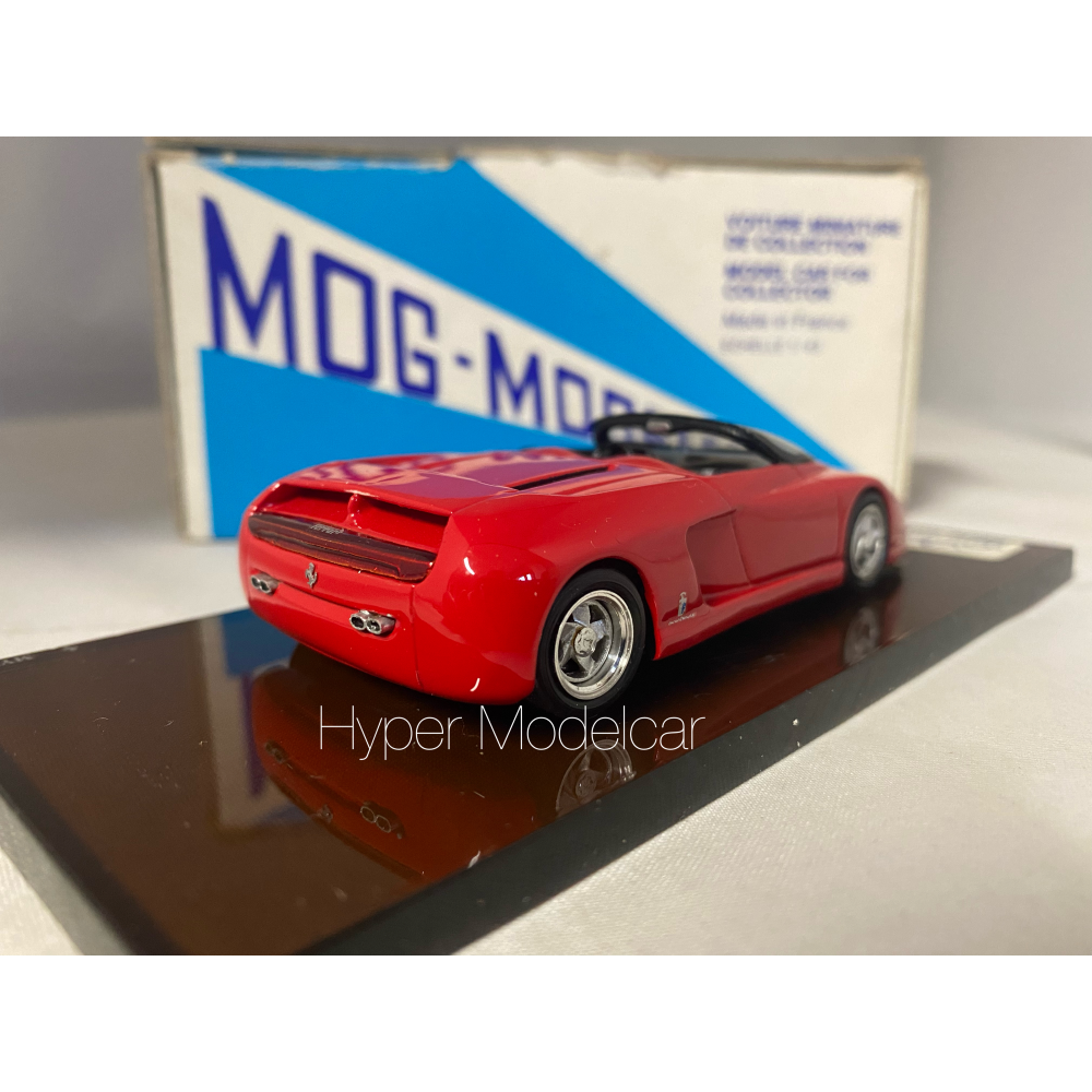 MOG-MODELS 1/43 FERRARI MYTHOS PININFARINA 1989 RED REF. 25