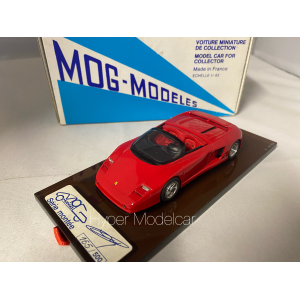 MOG-MODELS 1/43 FERRARI MYTHOS PININFARINA 1989 RED REF. 25