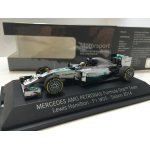 MINICHAMPS 1/43 F1 MERCEDES W05 AMG #4 WORLD CHAMPION 2014 HAMILTON  B66961251