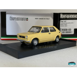 BRUMM 1/43 FIAT 127 I SERIE 1972 GIALLO TAHITI INT. NERO ART. R500-03-UPD-2025