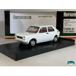BRUMM 1/43 FIAT 127 I SERIE 1972 BIANCO INT. ROSSO ART. R500-02-UPD-2025