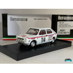 BRUMM 1/43 FIAT 127 I SERIE #114 RALLY MONTECARLO 1972 NIGHT VERSION R551-UPD-2025