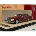 STAMP-MODELS 1/43 CADILLAC SEDAN DE VILLE 1983 CARMINE MET STM83503