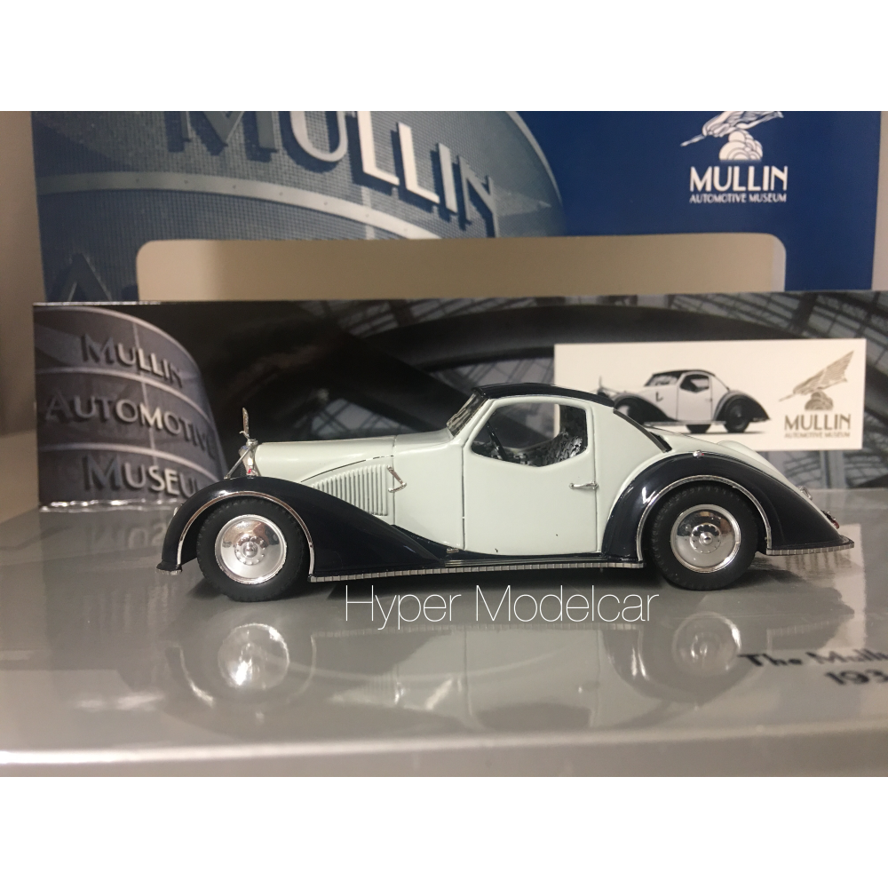 MINICHAMPS 1/43 VOISIN C27 AEROSPORT COUPÈ 1934 GREY ART. 437119120