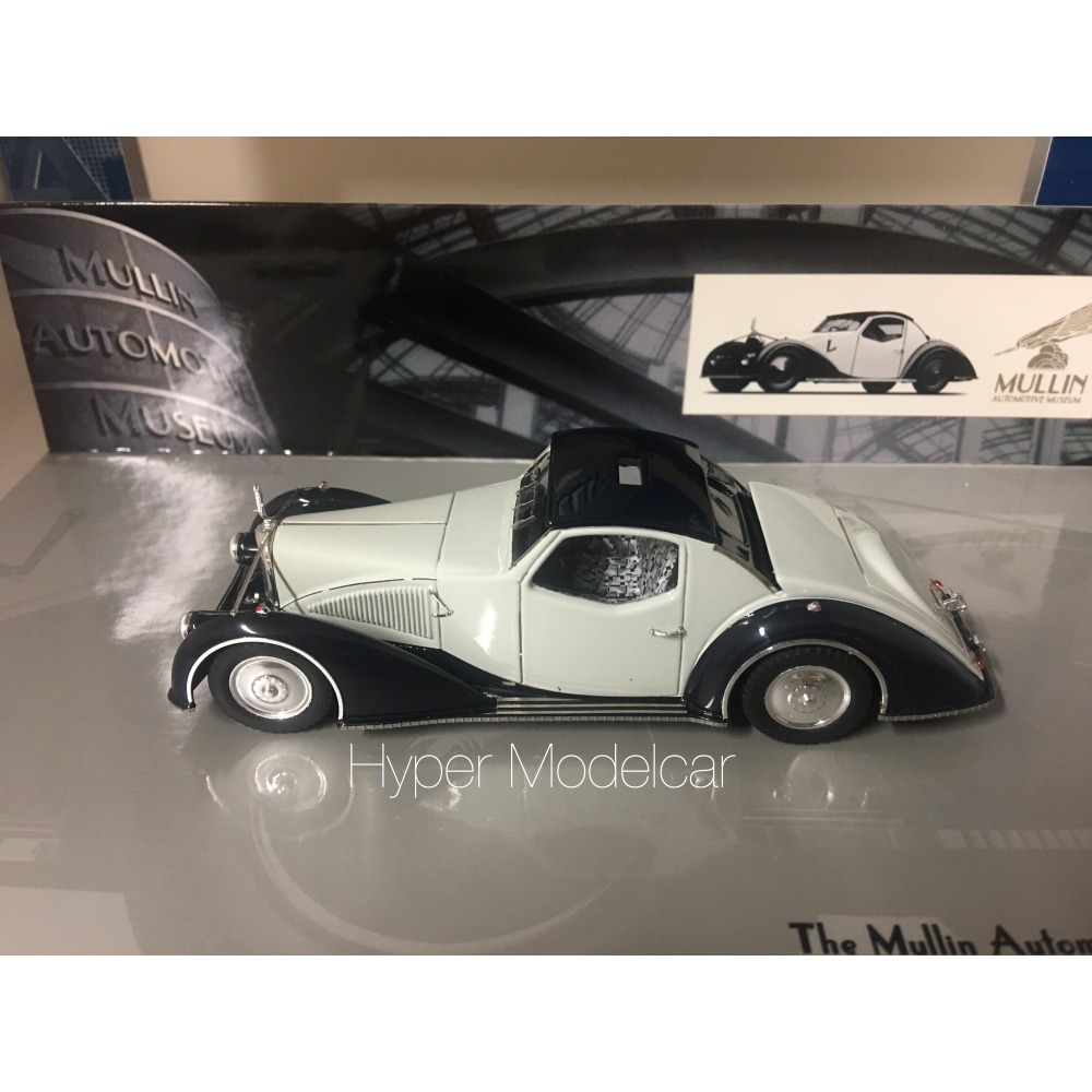 MINICHAMPS 1/43 VOISIN C27 AEROSPORT COUPÈ 1934 GREY ART. 437119120