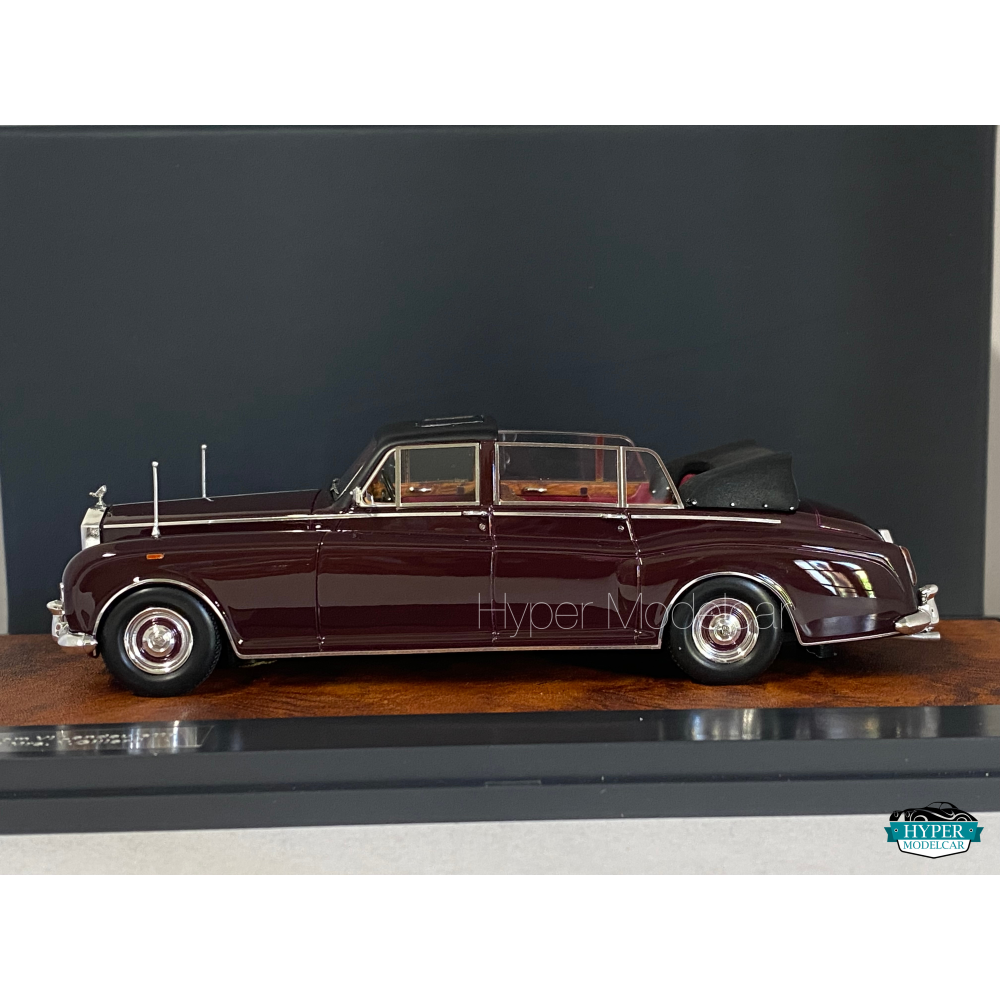 MATRIX 1/43 ROLLS ROYCE PHANTOM VI LANDAULETTE GILLARD 1973 MAROON MX41705-161