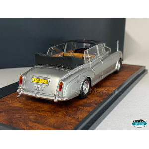 MATRIX 1/43 ROLLS ROYCE PHANTOM VI LANDAULETTE OMAR BONGO 1972 SILVER MX41705-163